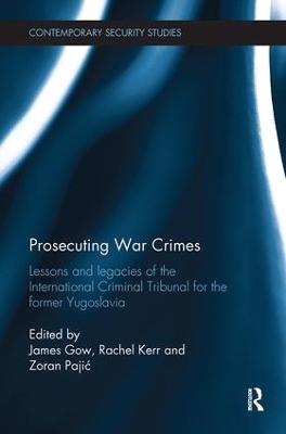 Prosecuting War Crimes - 