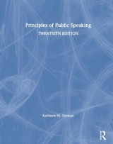 Principles of Public Speaking - German, Kathleen