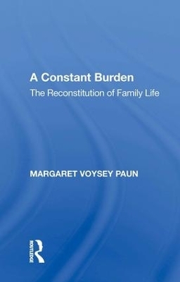 A Constant Burden - Margaret Voysey Paun