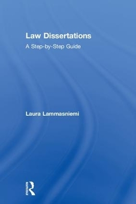 Law Dissertations - Laura Lammasniemi