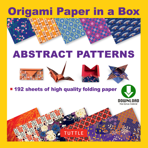 Origami Paper in a Box - Abstract Patterns - 