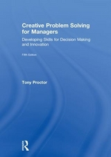 Creative Problem Solving for Managers - Proctor, Tony