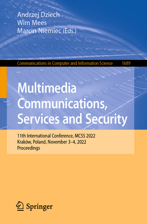 Multimedia Communications, Services and Security - 