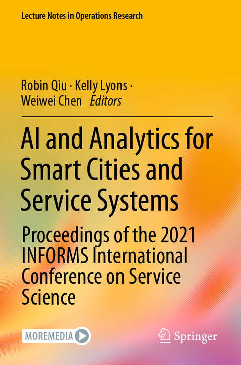 AI and Analytics for Smart Cities and Service Systems - 