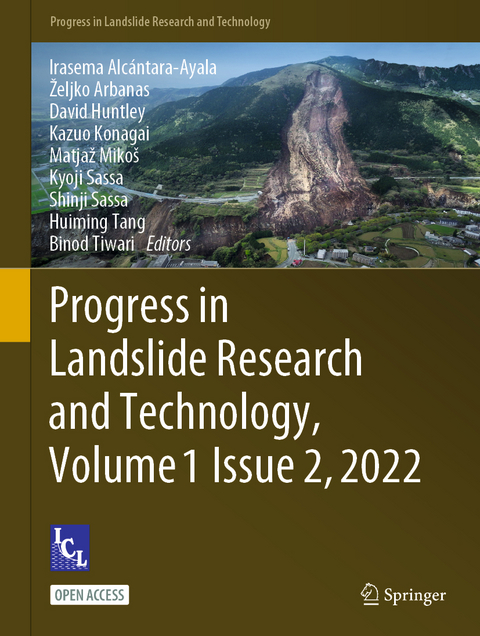 Progress in Landslide Research and Technology, Volume 1 Issue 2, 2022 - 