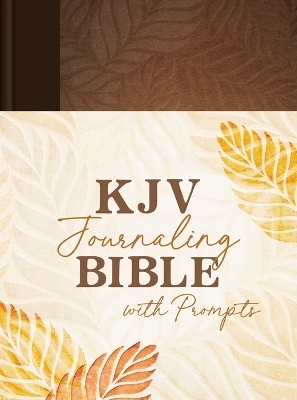 KJV Journaling Bible with Prompts [Copper Leaf] -  Compiled by Barbour Staff