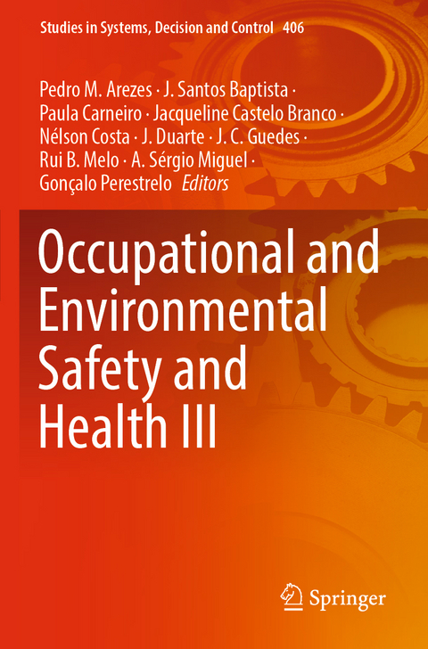 Occupational and Environmental Safety and Health III - 