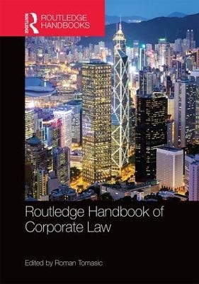 Routledge Handbook of Corporate Law - 