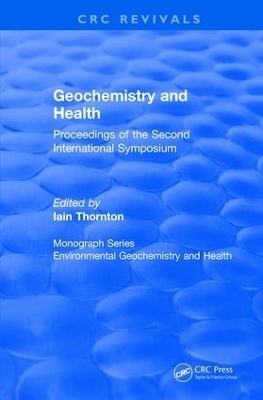 Geochemistry and Health (1988) - J.N. Martin