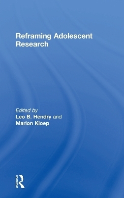 Reframing Adolescent Research - 