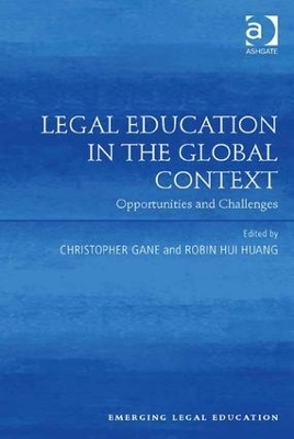 Legal Education in the Global Context - 