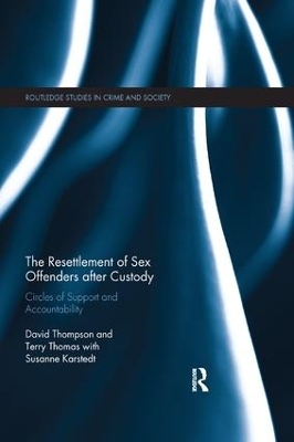 The Resettlement of Sex Offenders after Custody - David Thompson, Terry Thomas