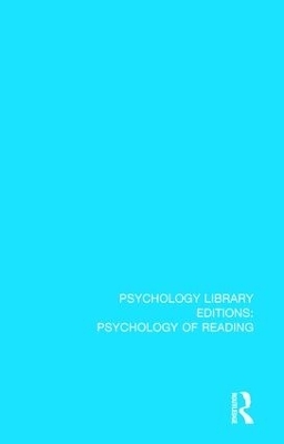 Psychophysiological Aspects of Reading and Learning - 