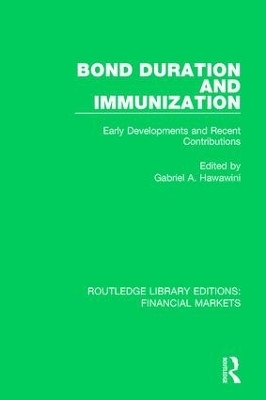 Bond Duration and Immunization - 