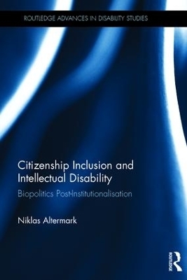 Citizenship Inclusion and Intellectual Disability - Niklas Altermark