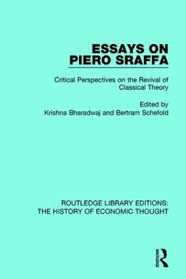 Essays on Piero Sraffa - 