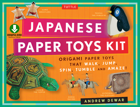 Japanese Paper Toys Kit - Andrew Dewar