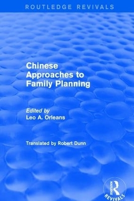 Revival: Chinese Approaches to Family Planning (1980) - 