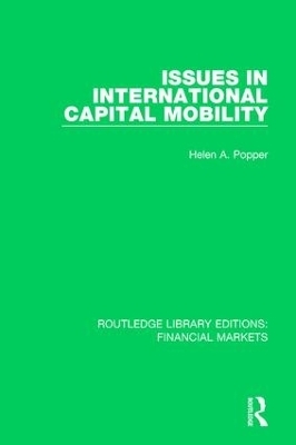 Issues in International Capital Mobility - Helen Popper