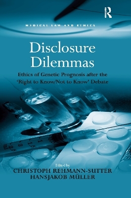 Disclosure Dilemmas - Hansjakob Müller