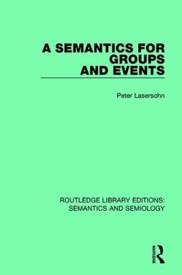 A Semantics for Groups and Events - Peter Lasersohn