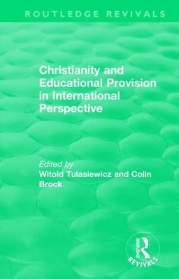 Christianity and Educational Provision in International Perspective - 