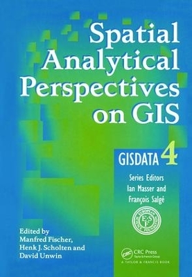 Spatial Analytical Perspectives on GIS - 