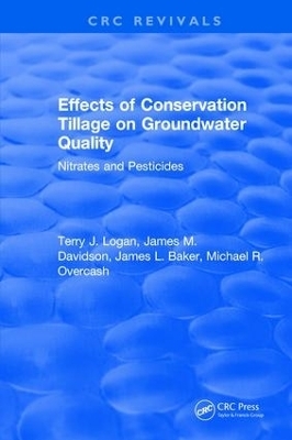 Effects Conservation Tillage On Ground Water Quality - Terry J Logan