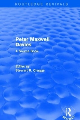 Peter Maxwell Davies - Stewart R. Craggs