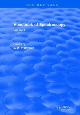 Handbook of Spectroscopy - J. W. Robinson