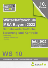 Original-Prüfungen Wirtschaftsschule Bayern 2023 Betriebswirtschaftliche Steuerung und Kontrolle - 