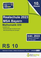 Original-Prüfungen Realschule Bayern 2023 Mathematik II/III