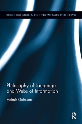 Philosophy of Language and Webs of Information - Heimir Geirsson