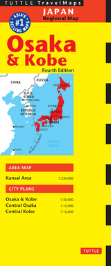 Osaka Travel Map Fourth Edition - 