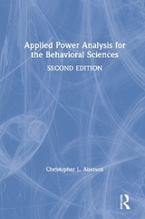 Applied Power Analysis for the Behavioral Sciences - Aberson, Christopher L.