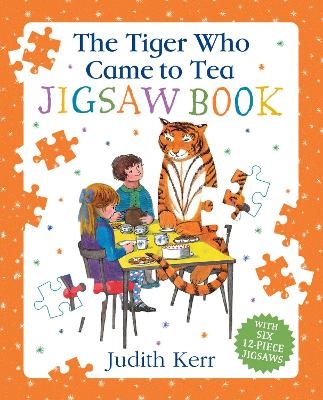 The Tiger Who Came To Tea Jigsaw Book - Judith Kerr