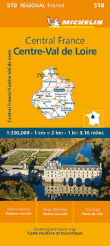 Centre - Michelin Regional Map 518 - Michelin