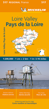 Pays de la Loire - Michelin Regional Map 517 - Michelin