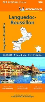 Languedoc-Roussillon - Michelin Regional Map 526 - Michelin