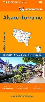 Alsace Lorraine - Michelin Regional Map 516 - Michelin