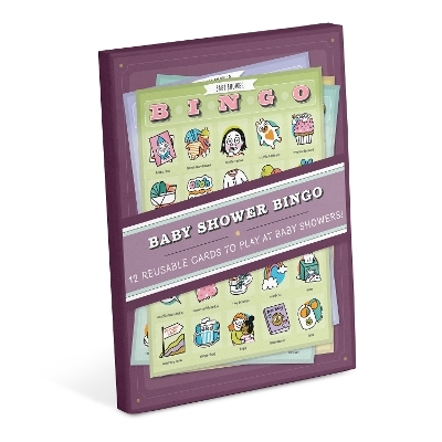 Knock Knock Baby Shower Bingo, 12 Reusable Cards for WFH Calls -  Knock Knock