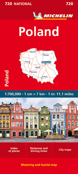 Poland - Michelin National Map 720 - Michelin