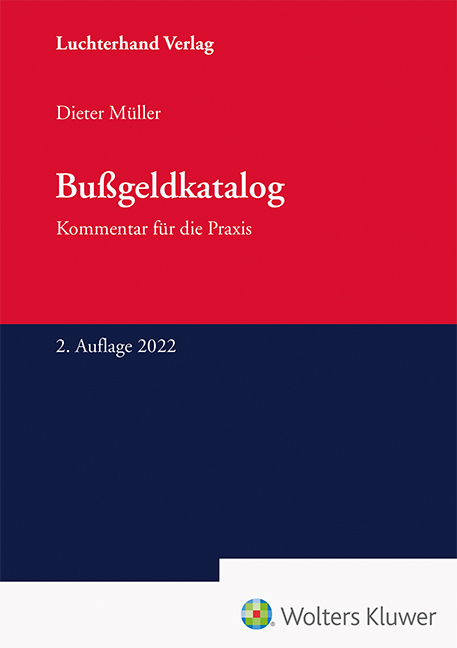 Bußgeldkatalog