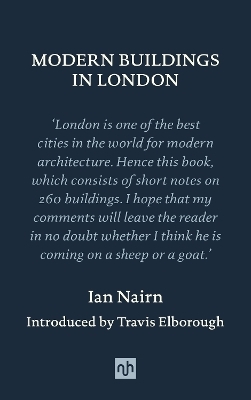 Modern Buildings in London - Ian Nairn