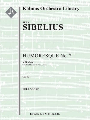 Humoresque No. 2 in D Major, Op. 87 - 