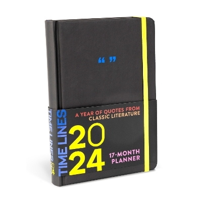 Time Lines: A Year of Quotes from Classic Literature-17-Month 2024 Planner