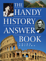 Handy History Answer Book -  David L Hudson