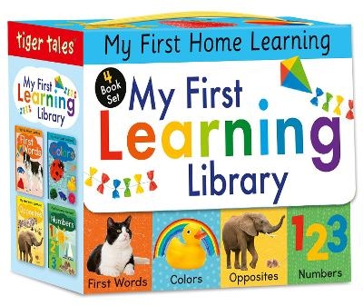 My First Learning Library 4-Book Boxed Set - Lauren Crisp