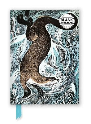 Angela Harding: Fishing Otter (Foiled Blank Journal) - 