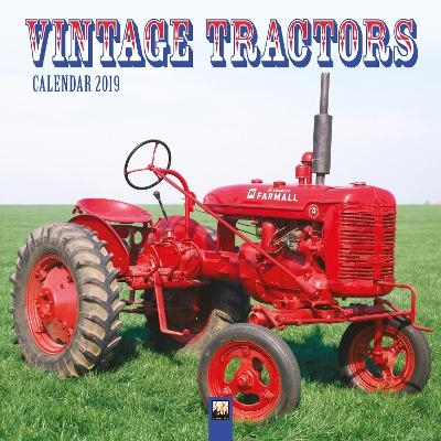 Vintage Tractors Wall Calendar 2019 (Art Calendar) - 